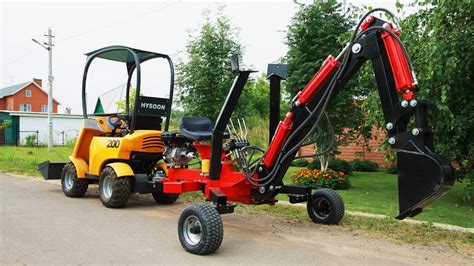 greyhound mini backhoe excavator|mini towable backhoe.